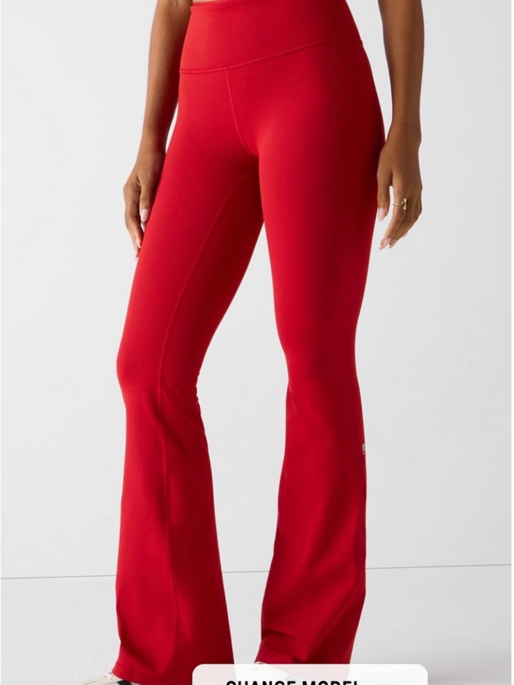 Fabletics Red Boot Cut Flare Pants